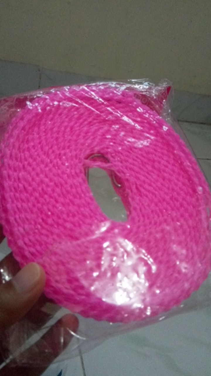 Tali Jemuran Tali Jemuran Portable Ada Lubang Gantungan Baju Praktis