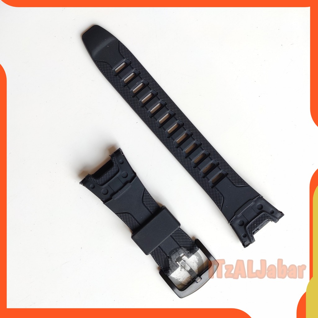 Tali jam tangan Casio Protrek PRG 110 Rubber strap Casio PRW 1300