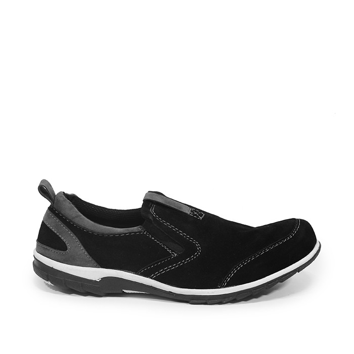 MS SHOP - Sepatu Pria Walkers Ktnzo Slop Suede Formal Slipon Kerja Keren