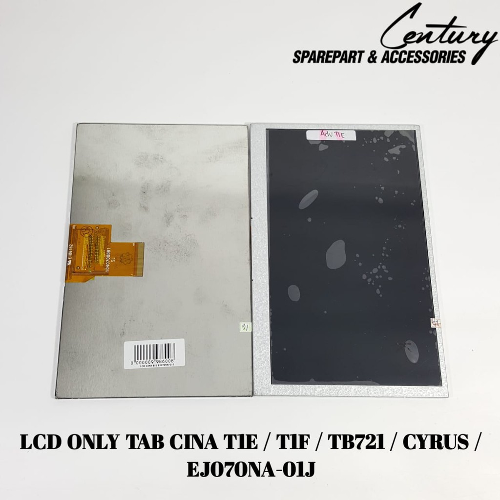LCD ONLY TAB CINA T1E / T1F / TB721 / CYRUS / EJ0NA-01J