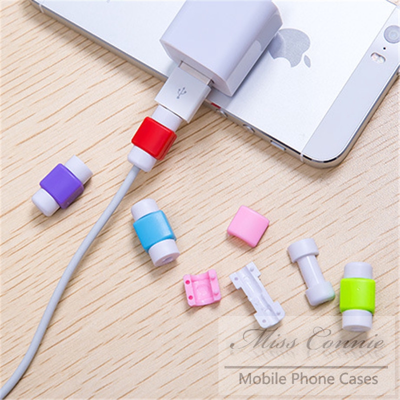 5pcs Pelindung Kabel Data / Charger USB untuk iPhone / Samsung / Oppo / Vivo / Xiaomi