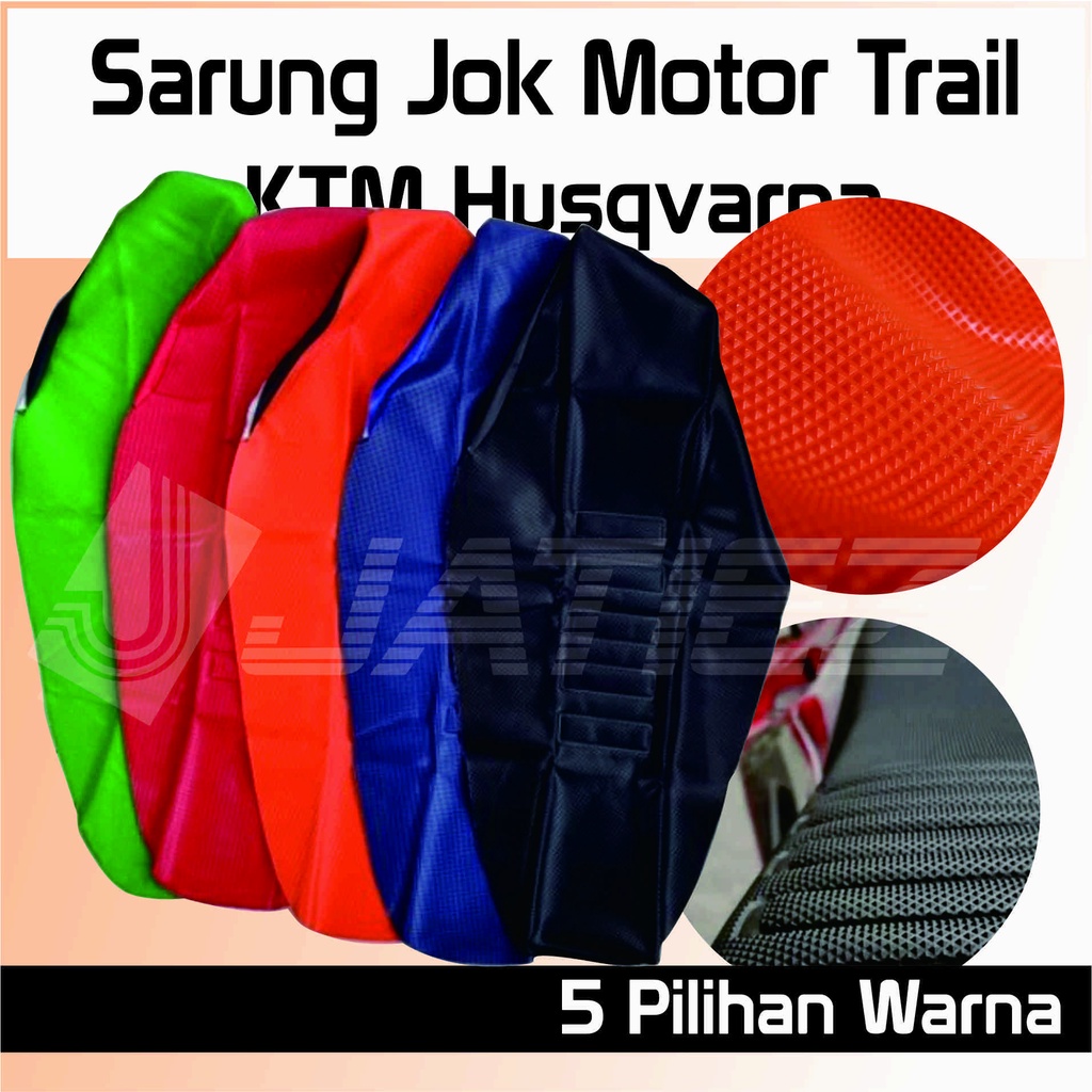 Sarung Jok Motor Trail KTM Husqvarna KXF YZ KLX CRF  - Cover Seat KTM