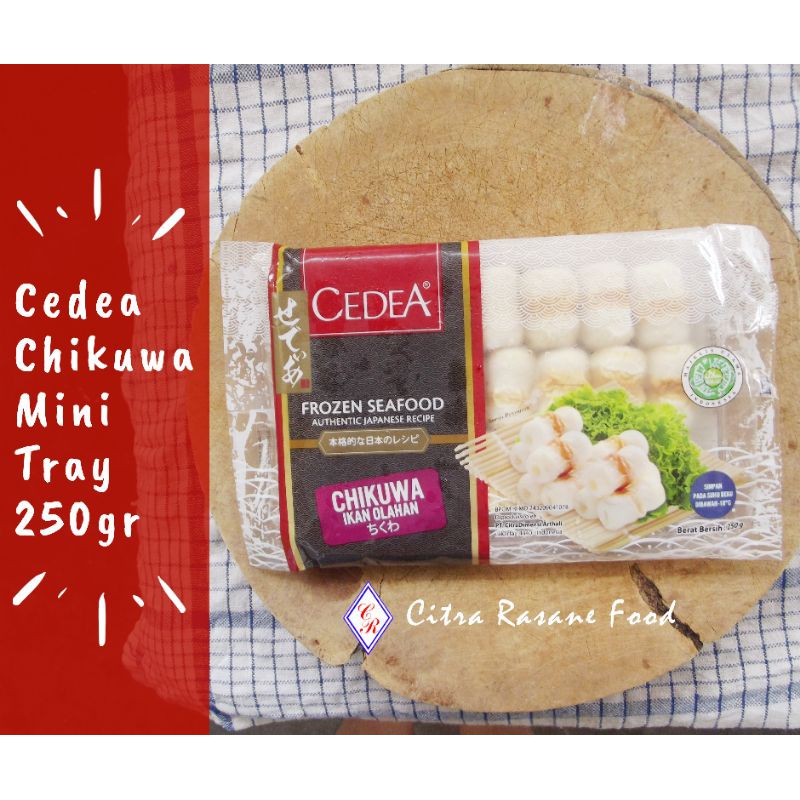 

Cedea Chikuwa Mini Tray / Ikan Olahan 250gr