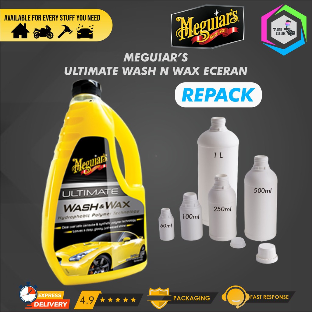 Meguiar's - Meguiars ULTIMATE WASH AND WAX SHAMPOO ECERAN / REPACK