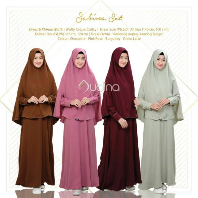 SABINA Gamis Set Ori Audina