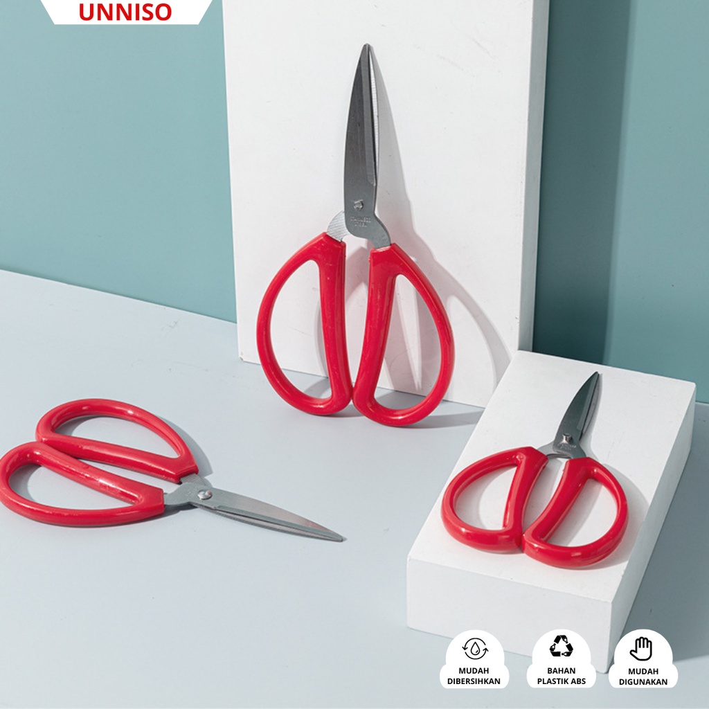 UNNISO - Gunting Stainless Steel MultiFungsi
