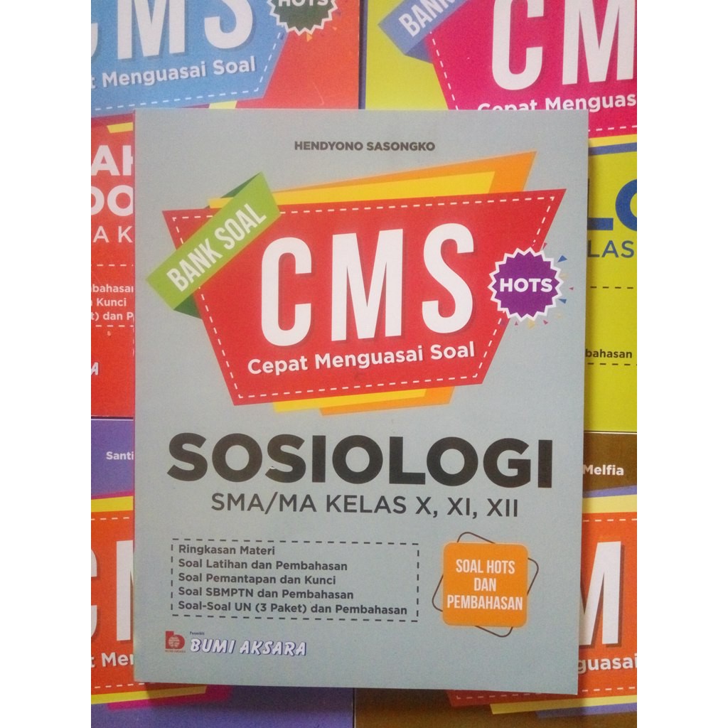  Bank  Soal  CMS Cepat Menguasai Soal  SOSIOLOGI SMA  MA 