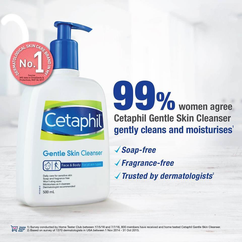 CETAPHIL Gentle Skin Cleanser 500ml | 1000ml