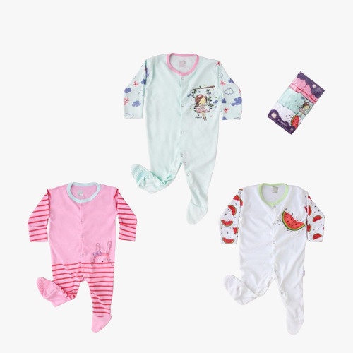 Promo Baju Sleepsuit Kazel Setelan Sleepsuit Baju Anak Bayi