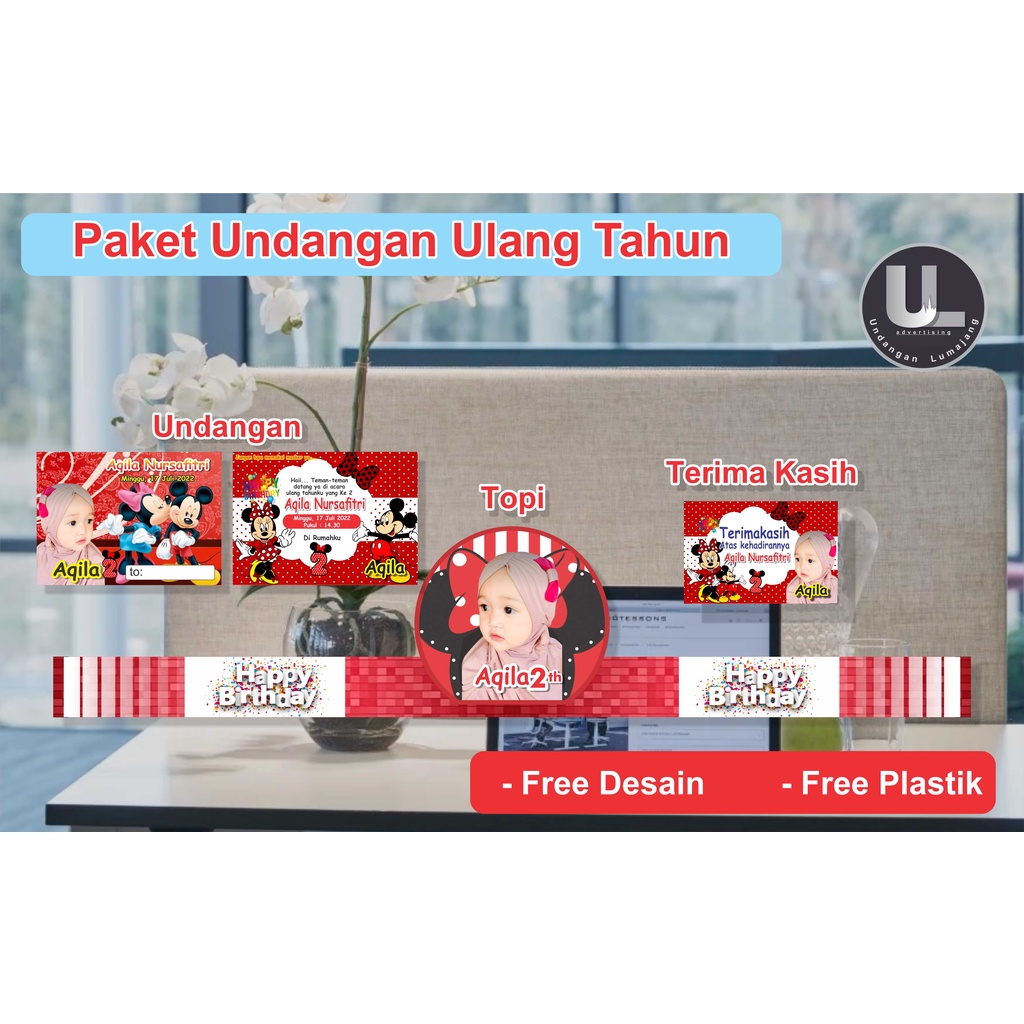 

Paket Undangan Ulang Tahun