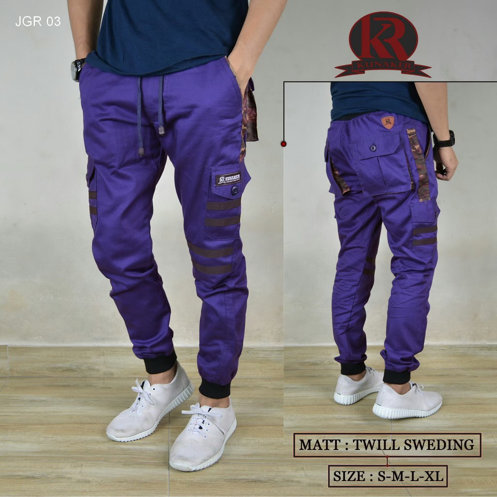 CELANA JOGGER CHINOS - CELANA CARGO JOGGER - CELANA JOGGER CARGO ORIGINAL KUNAKER - CELANA PANJANG 3