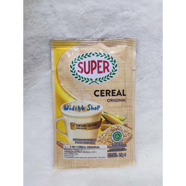 Super Instant 3in1 Cereal All In One Natural Flavour / Super Nutremill Soymilk / Super Nutremill Brown Rice / Super Red Date &amp; Longan / Soy Milk Powder Trans Fat Free / Chysanthemum / Sarapan Diet / Susu Diet / Sereal Siap Saji