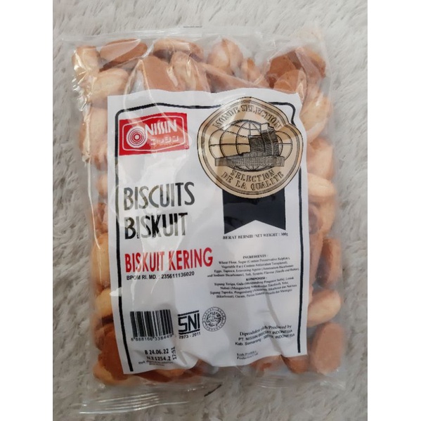 

Nissin Biskuit Kering(Biskuit Belimbing) 300g