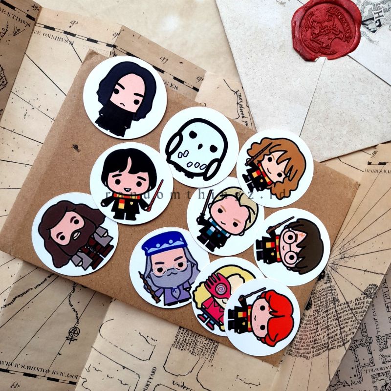 Jual Harry Potter Chibi Stickers Shopee Indonesia