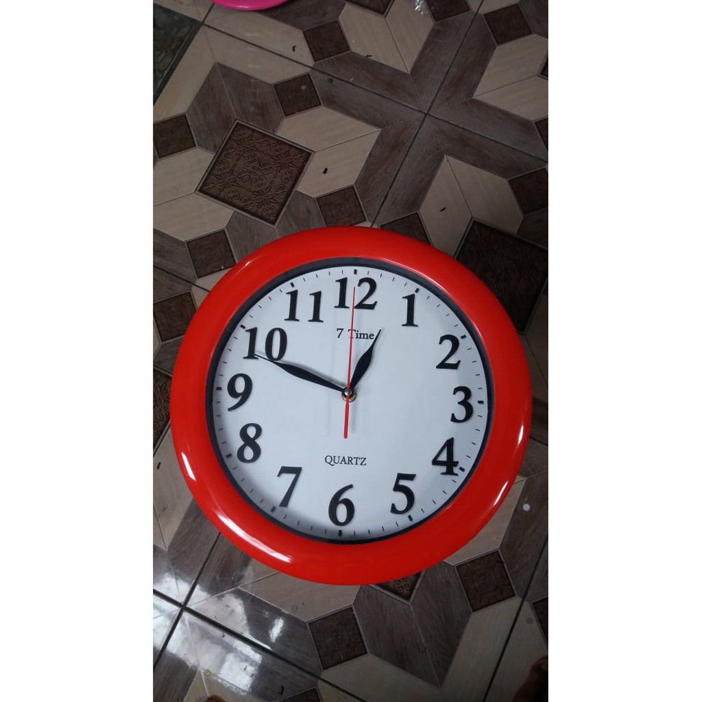 [ORIGINAL] JAM DINDING [GRATIS PAKING BUBBLE] JAM DINDING POLOS DIAMETER 30CM