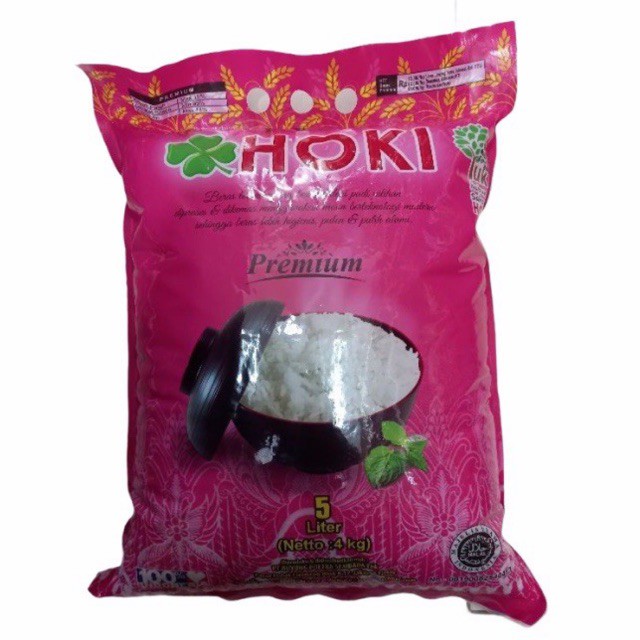 Beras Hoki Premium 5L (4kg)