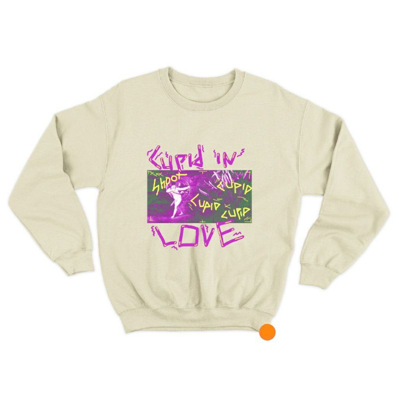 Sweater Crewneck basic (Cupid in love)