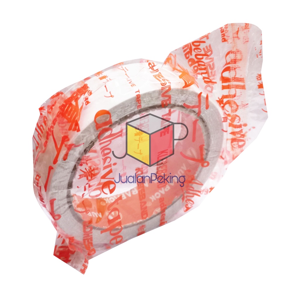 

Double Tape 24 mm x 14 meter premium quaity / dobel tip