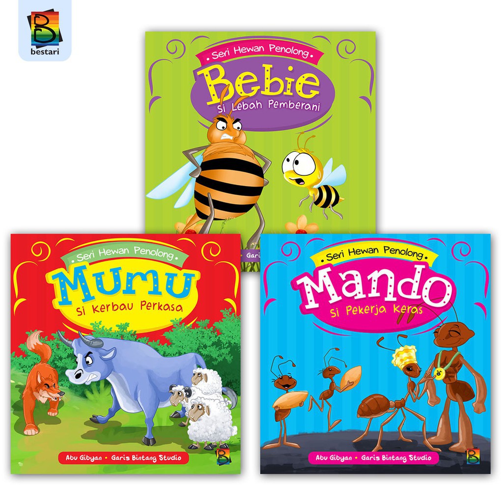 Jual Buku Cerita Hewan Penolong - Buku Cerita Anak Bergambar | Shopee