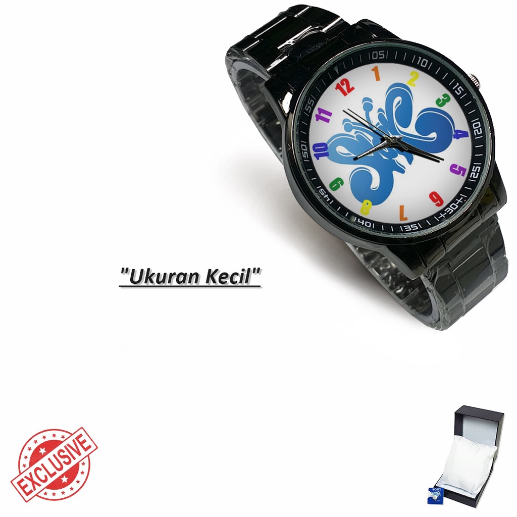 Jam Tangan Rantai Couple SLANK Motif 19