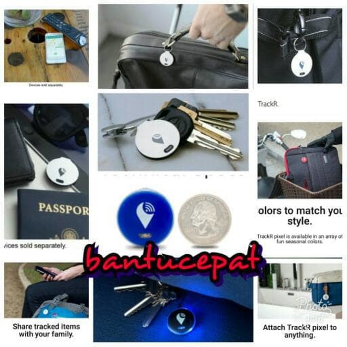 Trackr Bravo Original Lacak Dan Temukan Barang Anda Dengan Smartphone - Ac3Bab - Original Asli