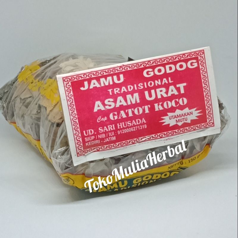 

JAMU GODOG CAP GATOT KACA ( UNTUK ASAM URAT )