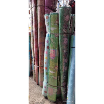 KARPET SPON BUSA GAMBAR BOLAK BALIK 120 150 200 cm X180 TEBAL/KARPET LANTAI MOTIF/TIKAR LANTAI/KARPE