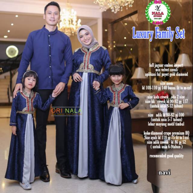 Couple Luxury family navy/handara77