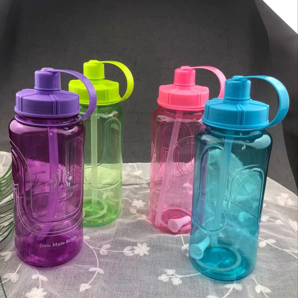 Botol Minum Gemoy 2liter/2000ml Botol Minum Anti Tumpah Anti Bocor Botol Minum Jumbo 2 Liter / Piala Olahraga My Bottle Warna Warni Botol Minum Sport Besar