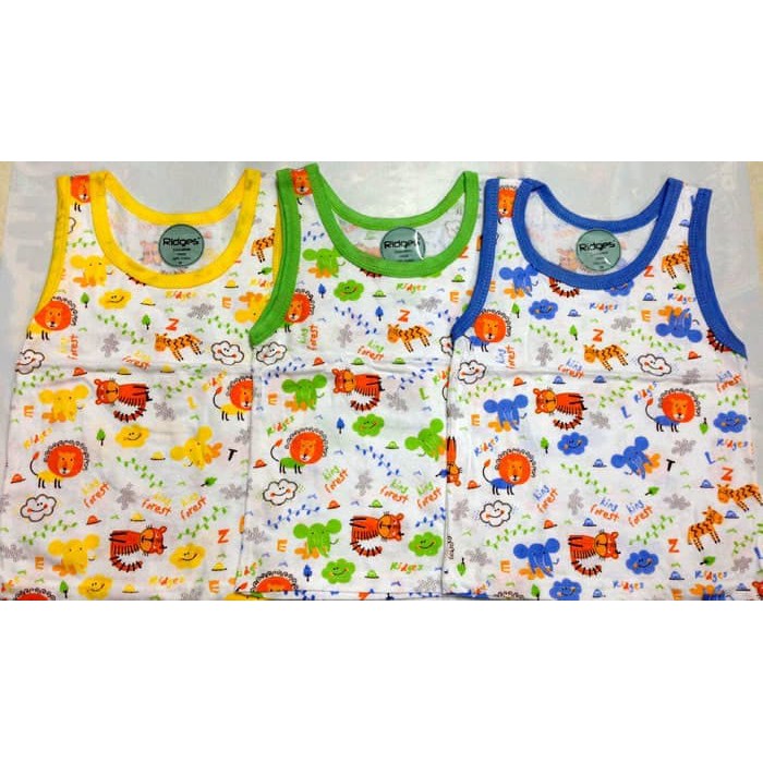 Kaos Dalam Katun - Kaos Dalam Anak - Singlet Anak Gtman Baju Singlet/Kaos Dalam Anak Laki Laki Dan