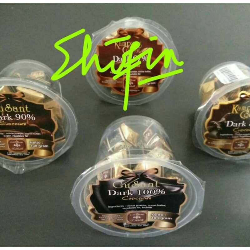 

Coklat Diet - Dark Chocolate Cup 100.g GuSant