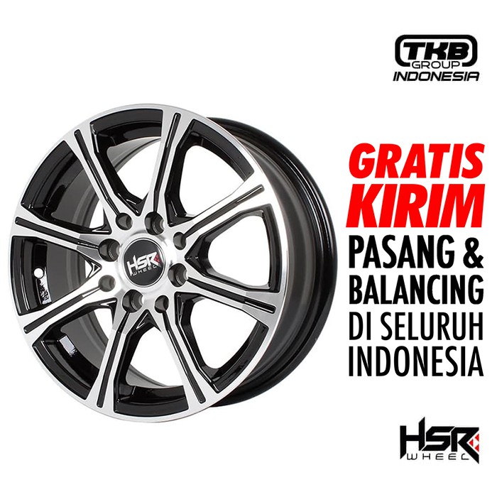 Velg Mobil Ring 14 HSR KOBA - PCD H8X100-114,3 ET35 BMF