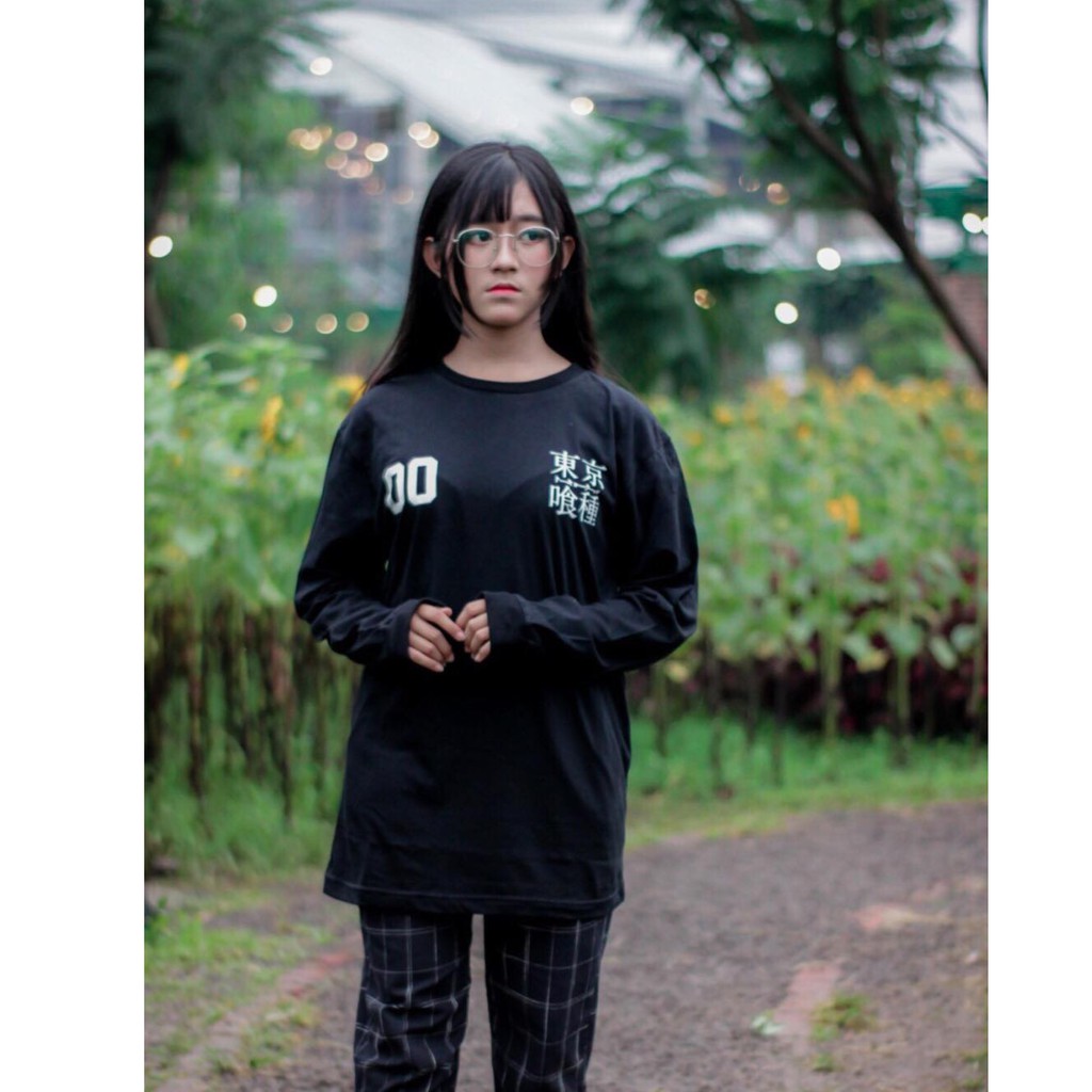 Longsleeve Kaneki Zero Black Tokyo Ghoul