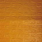 Wallpaper Dinding Foam 3D Kecil Motif Batu Bata / Wallpaper Dinding Foam DD509 [1KG=26PCS]-ORANGE