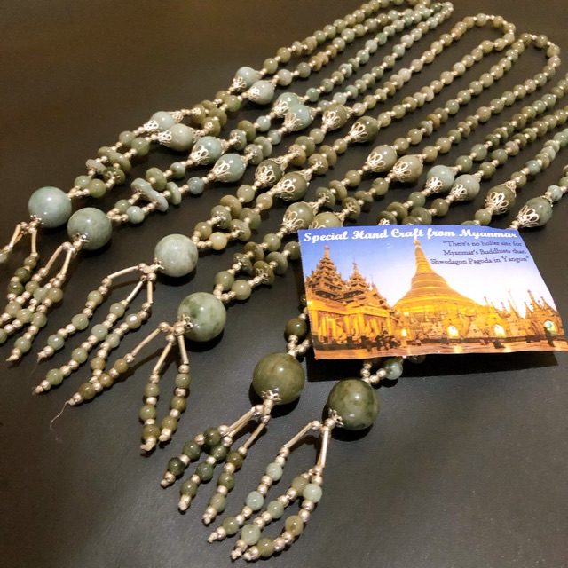 Kalung giok Myanmar ASLI