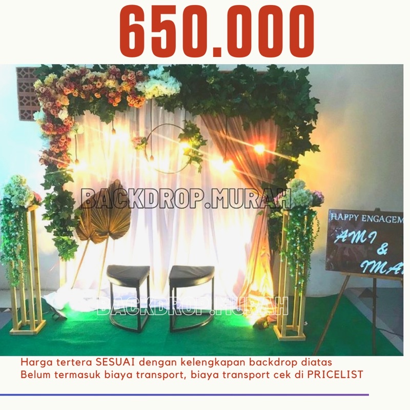 sewa backdrop murah jakarta bogor depok tangerang bekasi cibinong citayam