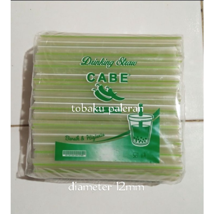 sedotan boba / sedotan plastik