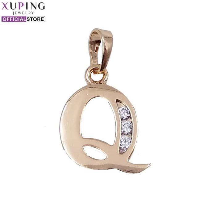 XUPING LIONTIN EMAS HURUF "Q" 0141180041