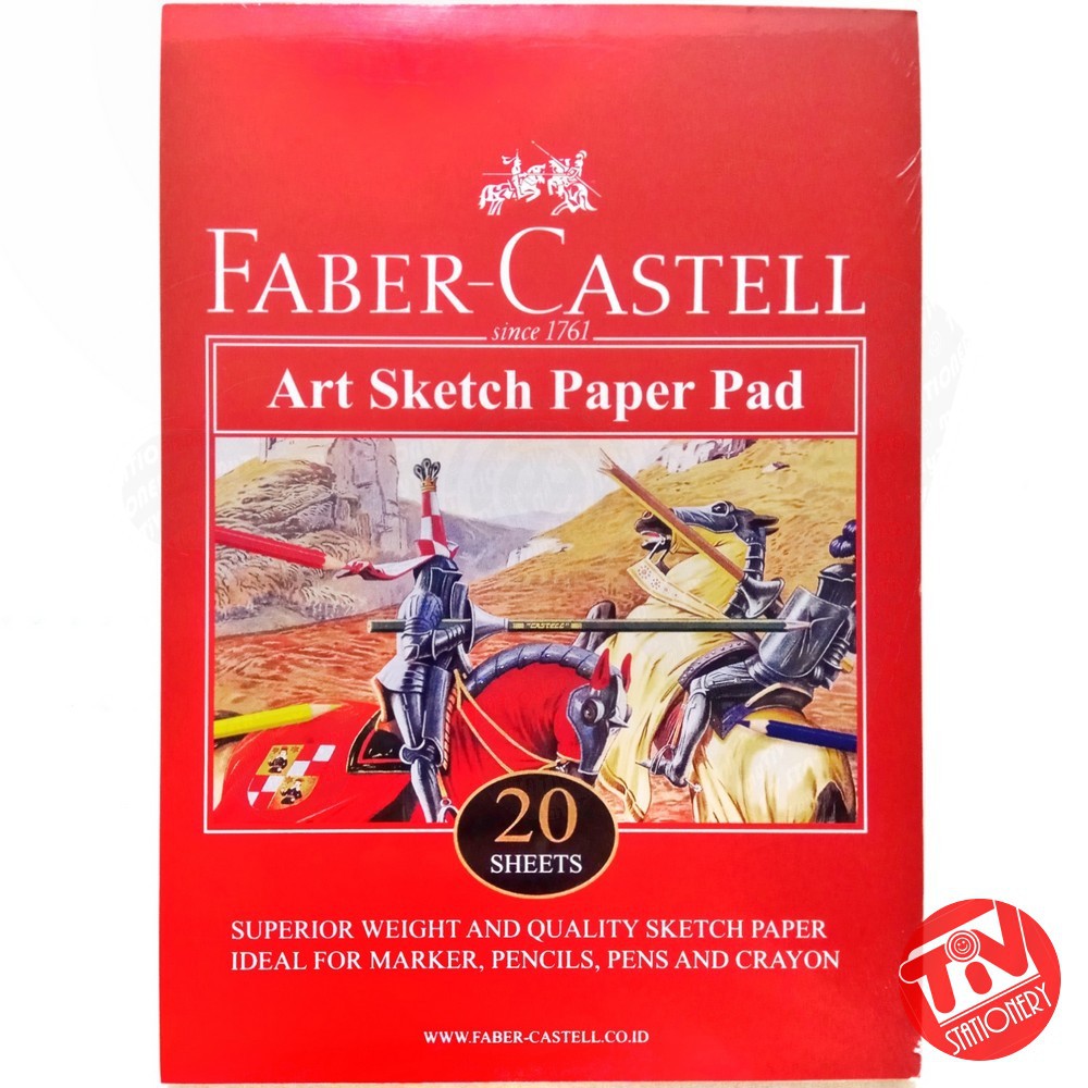 

Buku Gambar Faber Castell Art Sketch Paper Pad A5