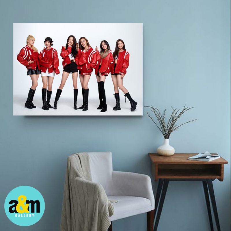 Poster Kayu IVE Hiasan Dinding Dekorasi Kamar I Poster Kayu K-POP Dekorasi Kamar - A&amp;M