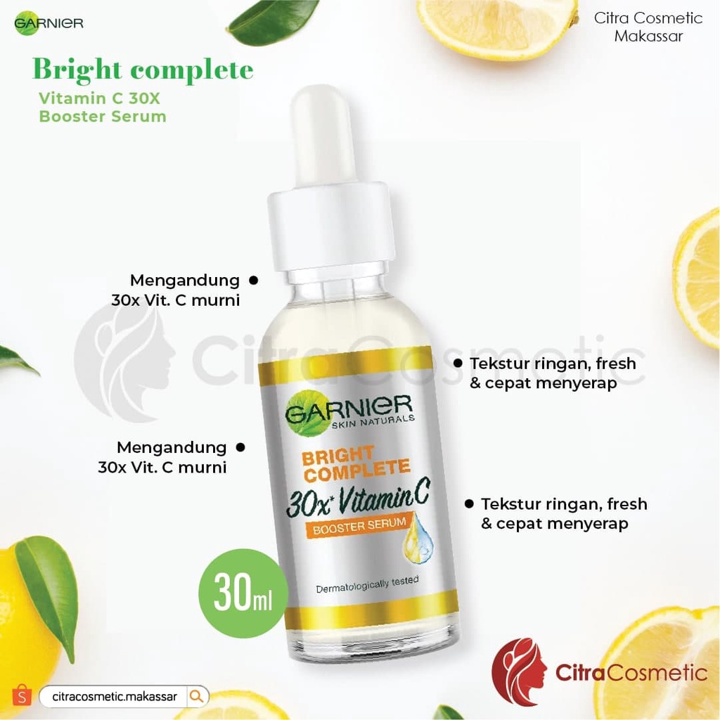 Garnier Bright Complete Series Face Wash 100Ml | Vitamin C Day Serum | Anti Acne Facial Wash | Booster Serum | Facial Mask