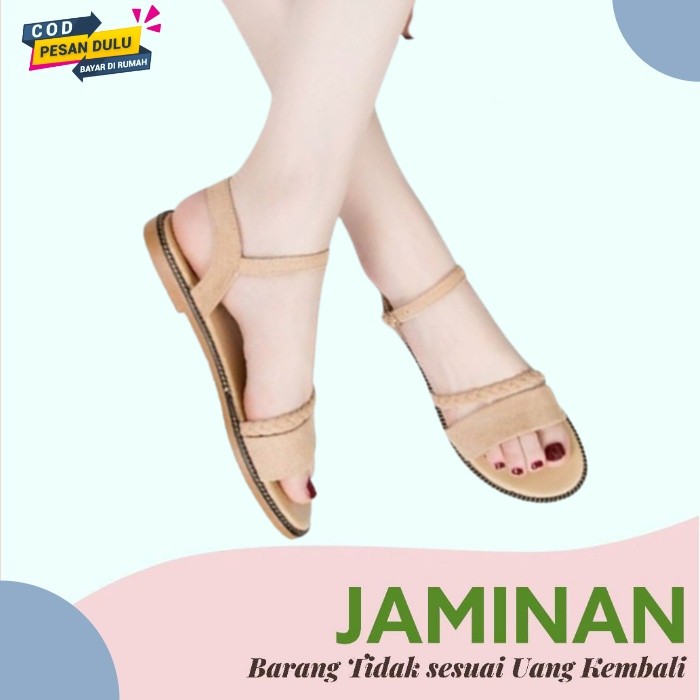 Sandal Wanita Kekinian Sendal Teplek Wanita Kekinian Sandal Teplek Wanita Terbaru Sendal Lebaran Wan