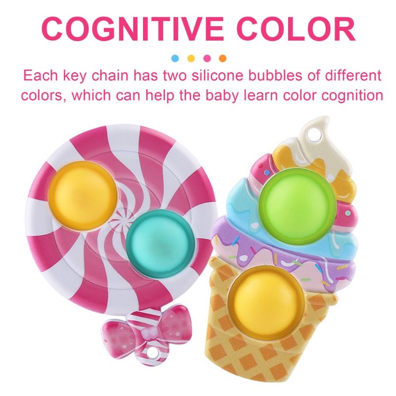 READY n LENGKAP pop it simple dimple PLANET CANDY CHRISTMAS cognitive decompresion toy popper tiktok