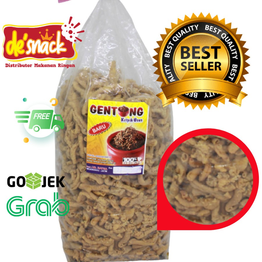 

Distributor/Grosir/Snack/Cemilan/KERIPIK USUS AYAM Merk Gentong/Hikmah/Bangkit