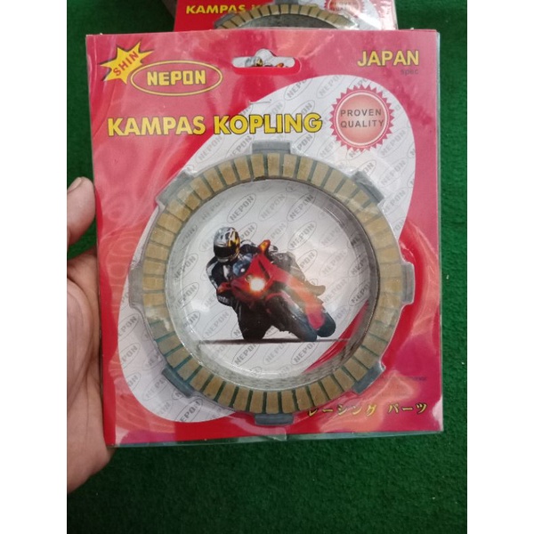 Kampas kopling nepon original japan pnp megapro cb gl tiger