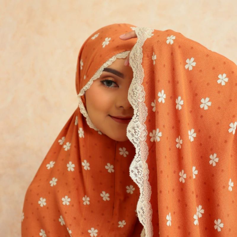 mukena katun rayon 2in1 / mukena katun rayon premium / mukena jumbo