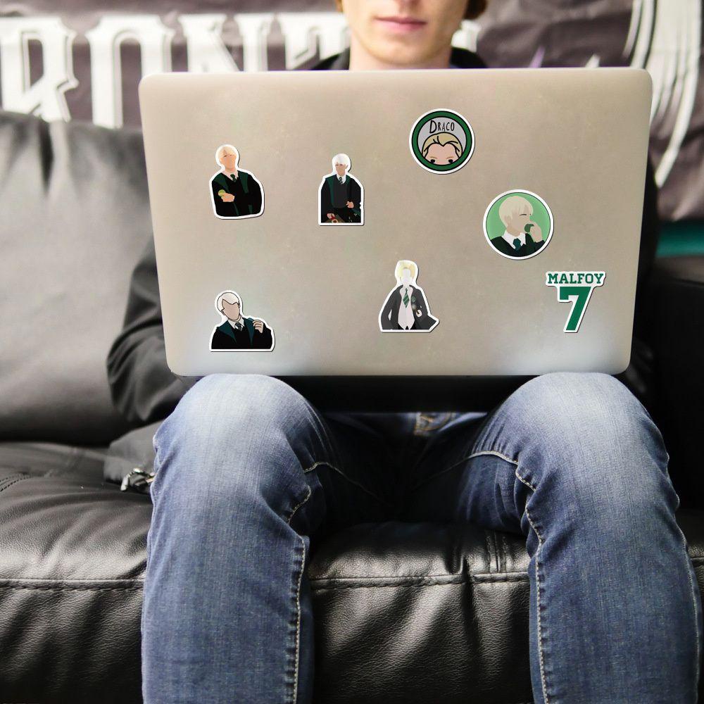 Lanfy Draco Malfoy Stiker 50Pcs/Lot Multi Use Laptop Decals Untuk Mobil Gitar Skateboard Stiker Poster