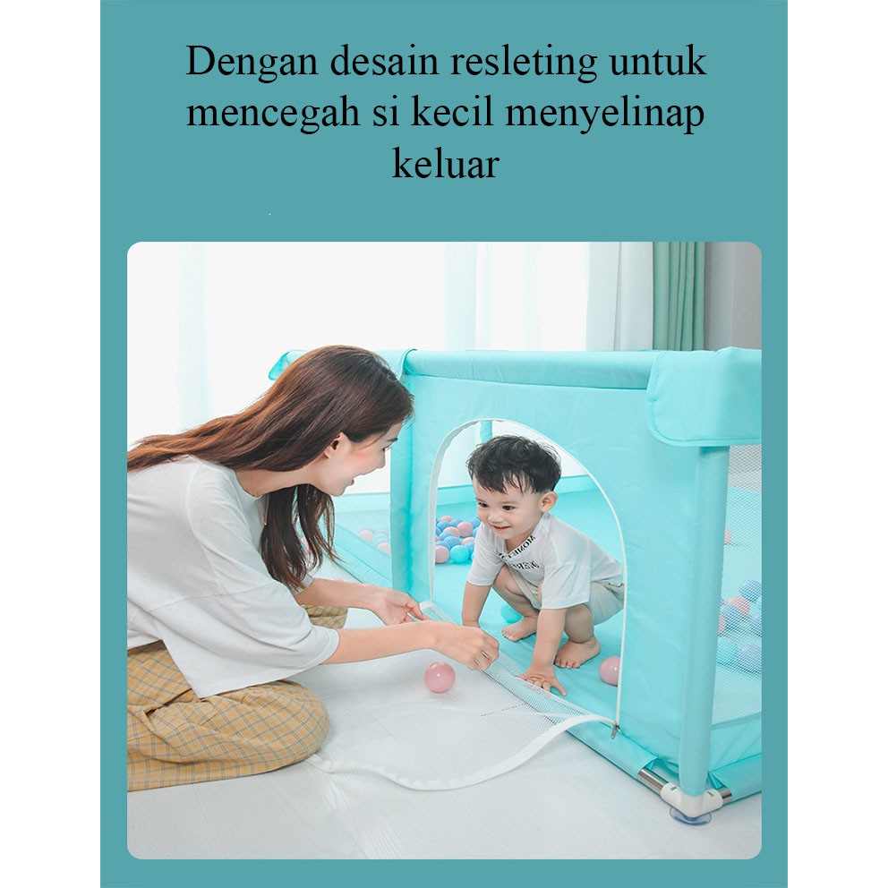 Baby Playpen Anak Kolam Mandi Bola Pool Ball Pagar Bayi Anak Playmat