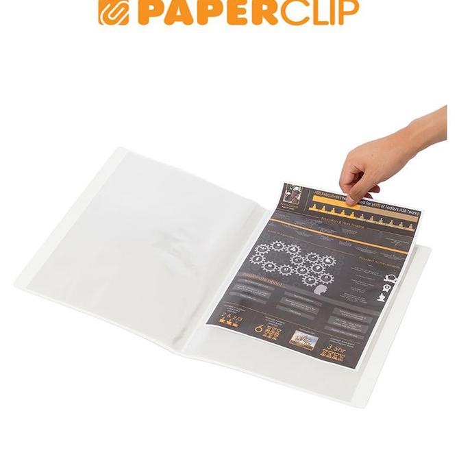 

BISA COD DISPLAY BOOKS / CLEAR HOLDER BANTEX 3143 A4 20 07 WHITE PROMOKode 4396