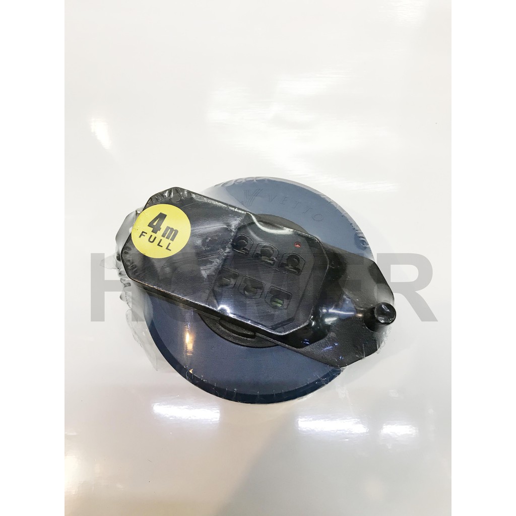 stop kontak roll kabel roll cable travel kecil panjang kabel 4m